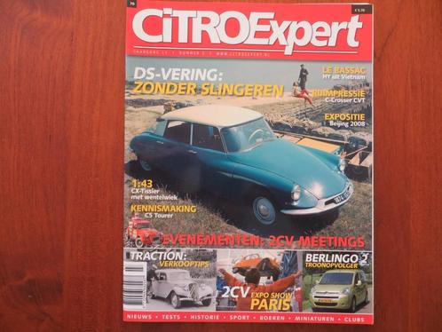 CitroExpert 70 Citroën Berlingo 2, 60 jaar 2CV, DS19 (1954), Boeken, Auto's | Folders en Tijdschriften, Nieuw, Citroën, Ophalen of Verzenden