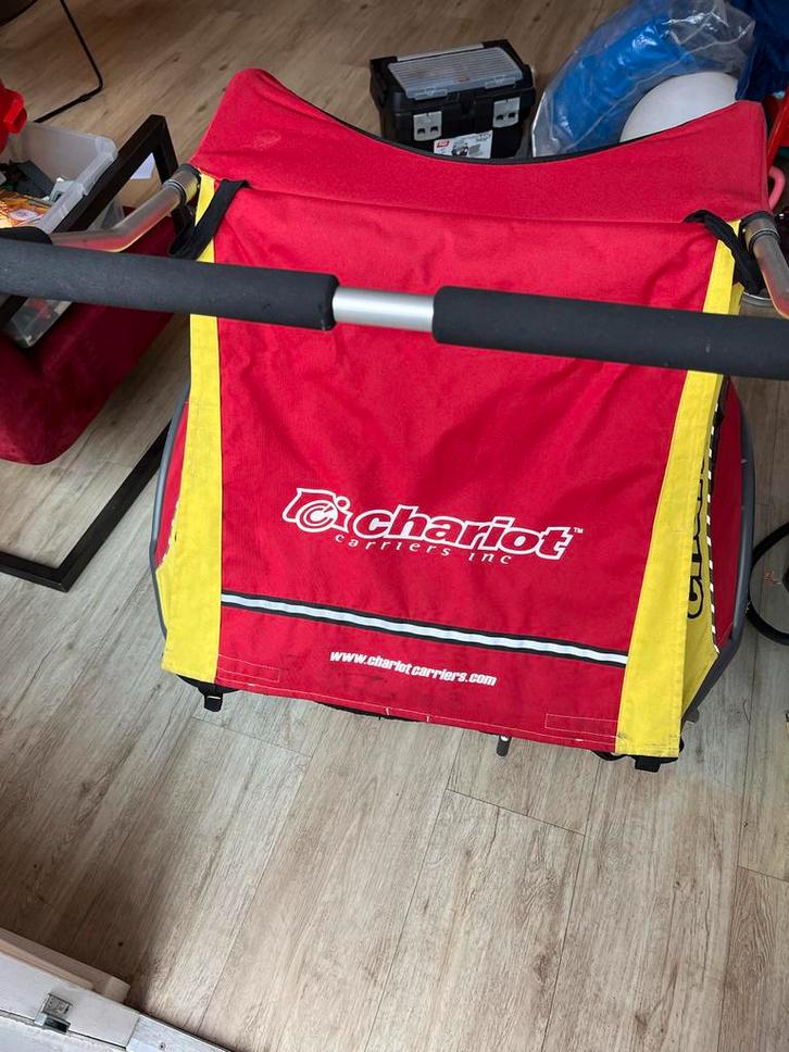 Chariot Fietskar - Zo goed als nieuw!, Fietsen en Brommers, Fietsaccessoires | Aanhangers en Karren, Zo goed als nieuw, Kinderkar