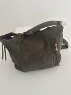 Grijs/ taupe handtas Fab, Ophalen of Verzenden, Gebruikt, Grijs, Handtas