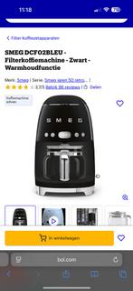 Smeg koffiefiltermachine, Ophalen of Verzenden, Gebruikt, Koffiemachine