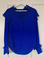 Kobaltblauwe Ralph Lauren blouse - XS, Ophalen of Verzenden, Maat 34 (XS) of kleiner, Blauw