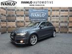 Audi A1 Sportback 1.4 TFSI 3x S-Line Sportstoelen Xenon PANO, Auto's, Zwart, Leder en Stof, Bedrijf, Open dak
