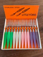 Vintage cocktail vorkjes - Little Fork, Ophalen of Verzenden, Huis en Inrichting