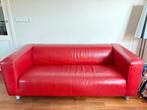IKEA Klippan 2-zitsbank | echt leder, Huis en Inrichting, Ophalen, Gebruikt, 150 tot 200 cm, IKEA KLIPPAN LEER