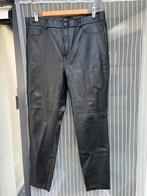Broek, zwart, imitatieleer, leggingachtig, Ophalen of Verzenden, Zo goed als nieuw, Maat 46/48 (XL) of groter, Zwart