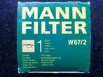 MANN Oliefilter W67/2 Wegens overcompleet, Ophalen of Verzenden, Nieuw