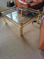 Glazen Salontafel, Ophalen, 100 tot 150 cm, Vierkant, 50 tot 100 cm