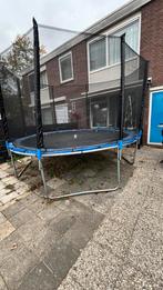 Trampoline groot, Kinderen en Baby's, Speelgoed | Buiten | Trampolines, Ophalen, Gebruikt
