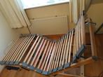 bed, Huis en Inrichting, Ophalen, 90 cm, Eenpersoons, Bruin