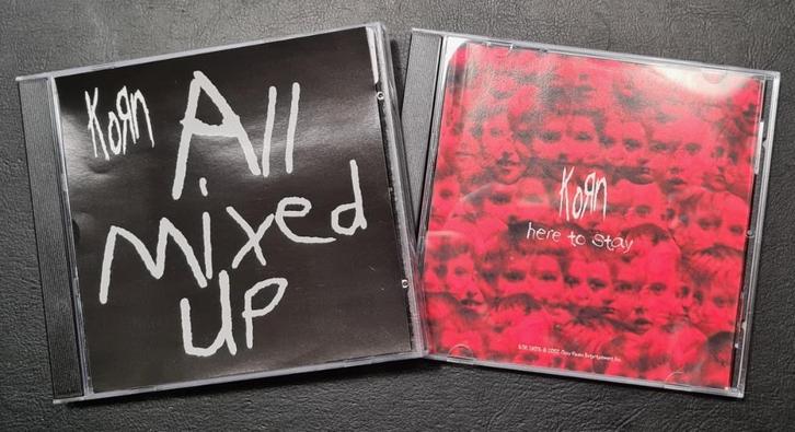 KORN- All mixed up & Here to stay ( 2 CD maxi's ), Cd's en Dvd's, Cd's | Hardrock en Metal, Zo goed als nieuw, Ophalen of Verzenden