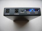 Li-ion accu 12V + USB, powerbank noodrantsoen, warmtejas, Ophalen of Verzenden, Nieuw, Oplaadbaar