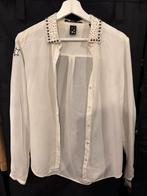 Scotch & Soda blouse met studs, Ophalen of Verzenden, Gedragen, Wit, Halswijdte 38 (S) of kleiner