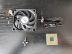 AMD A6-9500 series + cooler, AMD, Ophalen of Verzenden, Zo goed als nieuw, Socket AM4