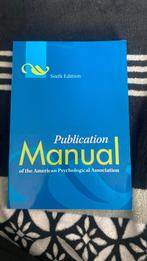 Publication Manual - American Psychological Association, Ophalen of Verzenden, Zo goed als nieuw