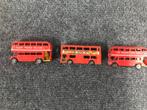 Dubbeldekker 3x miniatuur, Ophalen of Verzenden, Gebruikt, Bus of Vrachtwagen