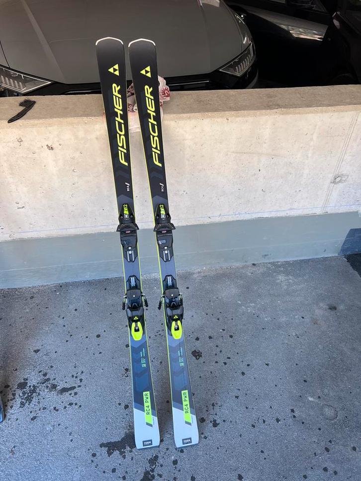 Fischer RC4 Power TPR + Z12 Ski's 170 Unisex, Sport en Fitness, Skiën en Langlaufen, Zo goed als nieuw, Ski's, Skiën, Fischer