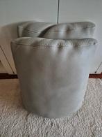 Kussens voor armleuning bank/stoel _Leolux 2x, leer, Ophalen, Zo goed als nieuw, Beige, Rechthoekig