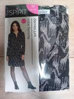 Nieuw dames jurk maat M 38-40 zwart met print., Maat 38/40 (M), Zwart, Nieuw, Ophalen of Verzenden