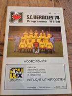 S.C. HERACLES '74 - SC HEERENVEEN  , PROGRAMMABOEKJE, Verzamelen, Ophalen of Verzenden, Zo goed als nieuw, Overige binnenlandse clubs