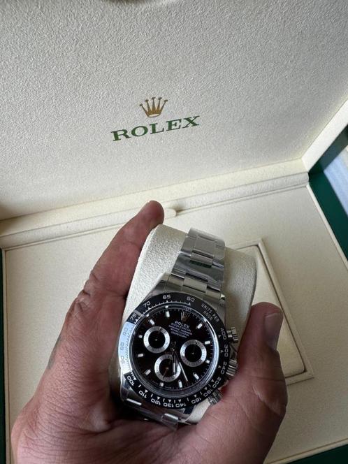 Rolex Daytona, Sieraden, Tassen en Uiterlijk, Sporthorloges, Nieuw, iOS, Zwart, Ophalen of Verzenden