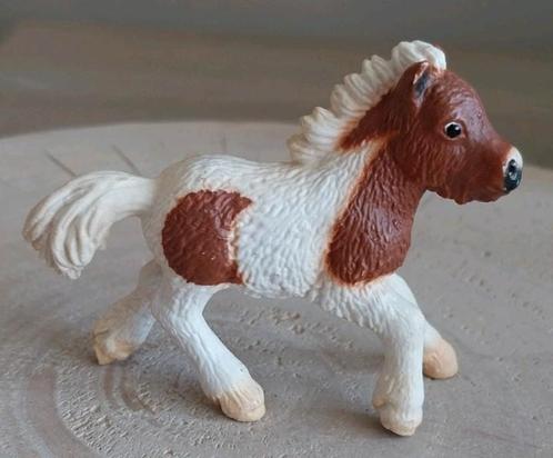 Schleich shetlander veulen, Verzamelen, Dierenverzamelingen, Zo goed als nieuw, Beeldje of Figuurtje, Paard, Ophalen of Verzenden