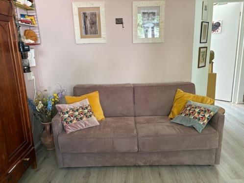 Slaapbank, Huis en Inrichting, Slaapkamer | Slaapbanken, Zo goed als nieuw, 100 cm, 190 cm of minder, Tweepersoons, Overige kleuren