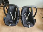 Maxi-cosi pebble isize met familyfix 3 base 2 stuks, Ophalen, Gebruikt, Isofix, 0 t/m 13 kg