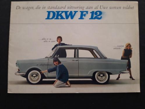 folder DKW F12 1963 – Nederlands, Boeken, Auto's | Folders en Tijdschriften, Zo goed als nieuw, Audi, Ophalen of Verzenden