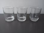 Set van 3 kleine glaasjes, Glas of Glazen, Gebruikt, Ophalen of Verzenden, Glas
