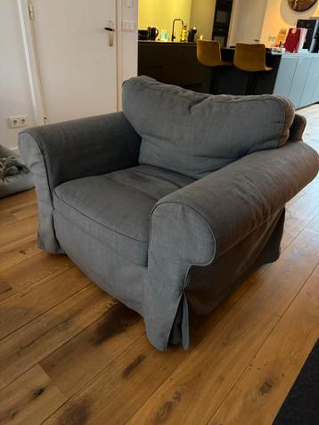 Donker grijze IKEA Fauteuil Ektorp - afbeelding 3