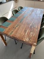 Ruime eettafel sloophout, Ophalen, Gebruikt