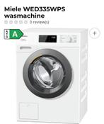 Miele wasmachine WED335WPS, 6 tot 8 kg, Ophalen, Nieuw, 85 tot 90 cm
