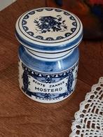 Mooi Delfts mosterdpotje mosterdmolen de huisman, Ophalen of Verzenden
