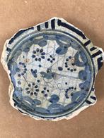 Middenstuk bord Chinese tuin ca.1650 bodemvondst, Antiek en Kunst, Ophalen of Verzenden