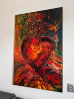 Groot rood hart schilderij, Ophalen, Nieuw, Schilderij