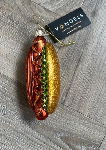 NIEUW Vondels ornament glass hotdog beschikbaar voor biedingen