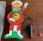 Vintage Flipje Klok - Jaren 70, Antiek en Kunst, Antiek | Klokken, Ophalen of Verzenden