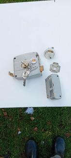 cilinder oplegslot, Ophalen, Gebruikt, IJzer, Slot