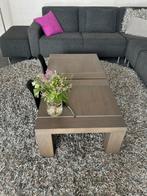 Goossens 2 Cielo eiken salon/ hoektafels 70x70, Huis en Inrichting, Tafels | Salontafels, Ophalen, Gebruikt, 50 tot 100 cm, 50 tot 100 cm