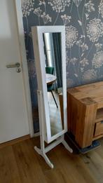 Sieradenkast met passpiegel, Ophalen, Gebruikt, Rechthoekig, Minder dan 50 cm