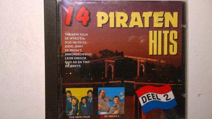 14 Piraten Hits Deel 2, Cd's en Dvd's, Cd's | Verzamelalbums, Zo goed als nieuw, Nederlandstalig, Ophalen of Verzenden