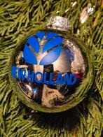 Zilverkleurige kerstbal New Holland, Verzamelen, Ophalen of Verzenden, Nieuw, Gebruiksvoorwerp