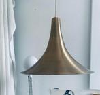Vintage Dijkstra Heksenhoed lamp goud trompetlamp, Ophalen of Verzenden, Minder dan 50 cm