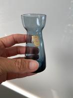 Rimac Baarn oud bollenglas krokusvaasje blauw, Ophalen of Verzenden