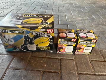 Total Painter verspuitsyteem beschikbaar voor biedingen