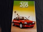 brochure Peugeot 205 Cabriolet 1988 - NL, Peugeot, Ophalen of Verzenden, Zo goed als nieuw