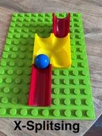 X splitsing, 3D print voor knikkerbaan hubelino, Kinderen en Baby's, Ophalen of Verzenden, Nieuw, Losse stenen, Duplo