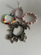 4x armbandjes, Ophalen of Verzenden, Overige kleuren