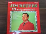 Jim Reeves – 12 Songs Of Christmas, Ophalen of Verzenden, Zo goed als nieuw, 12 inch