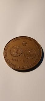 Oude herdenkingsmunt Middelburg 1574-1974, Postzegels en Munten, Penningen en Medailles, Ophalen of Verzenden, Brons, Nederland